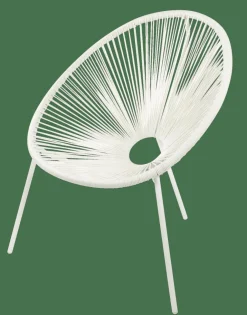 ACAPULCO Chaise Lounge Blanc