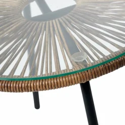 ACAPULCO Chaise Lounge Set De 2 Sable