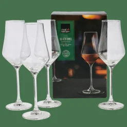 AFTER DINNER Verre à Whisky Set De 4 Transparent