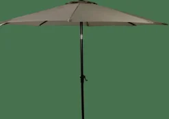 ALU & PISA Set De Parasols Taupe