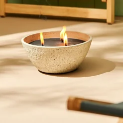 BETON Bougie D'extérieur Gris