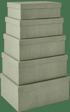 BIGSO Boîte De Rangement XL Menthe