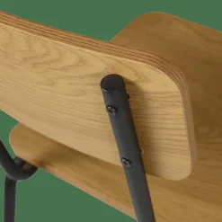 BRODY Chaise De Salle à Manger Naturel