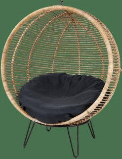 COZIE Fauteuil Lounge Naturel