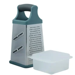 CUISINO Râpe Tour Avec Récipient Vert