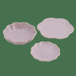 DAHLIA Assiette Mauve Clair