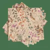 ECO DRIED FLOWER Set De 20 Serviettes Multicolore