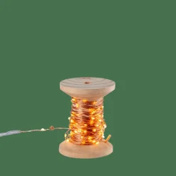 ELLI Guirlande Lumineuse Cuivre