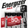 ENERGIZER Pile Alcaline Set De 4