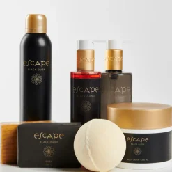 ESCAPE BLACK OUDH Mousse De Douche En Flacon Noir
