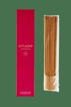 ESCAPE GOLDEN BLISS Encens 30 Bâtonnets Bordeaux