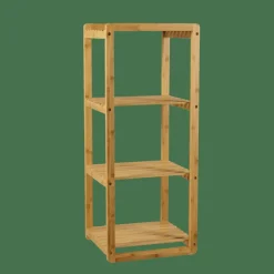 HELGE Étagère 3 Tiroirs Naturel