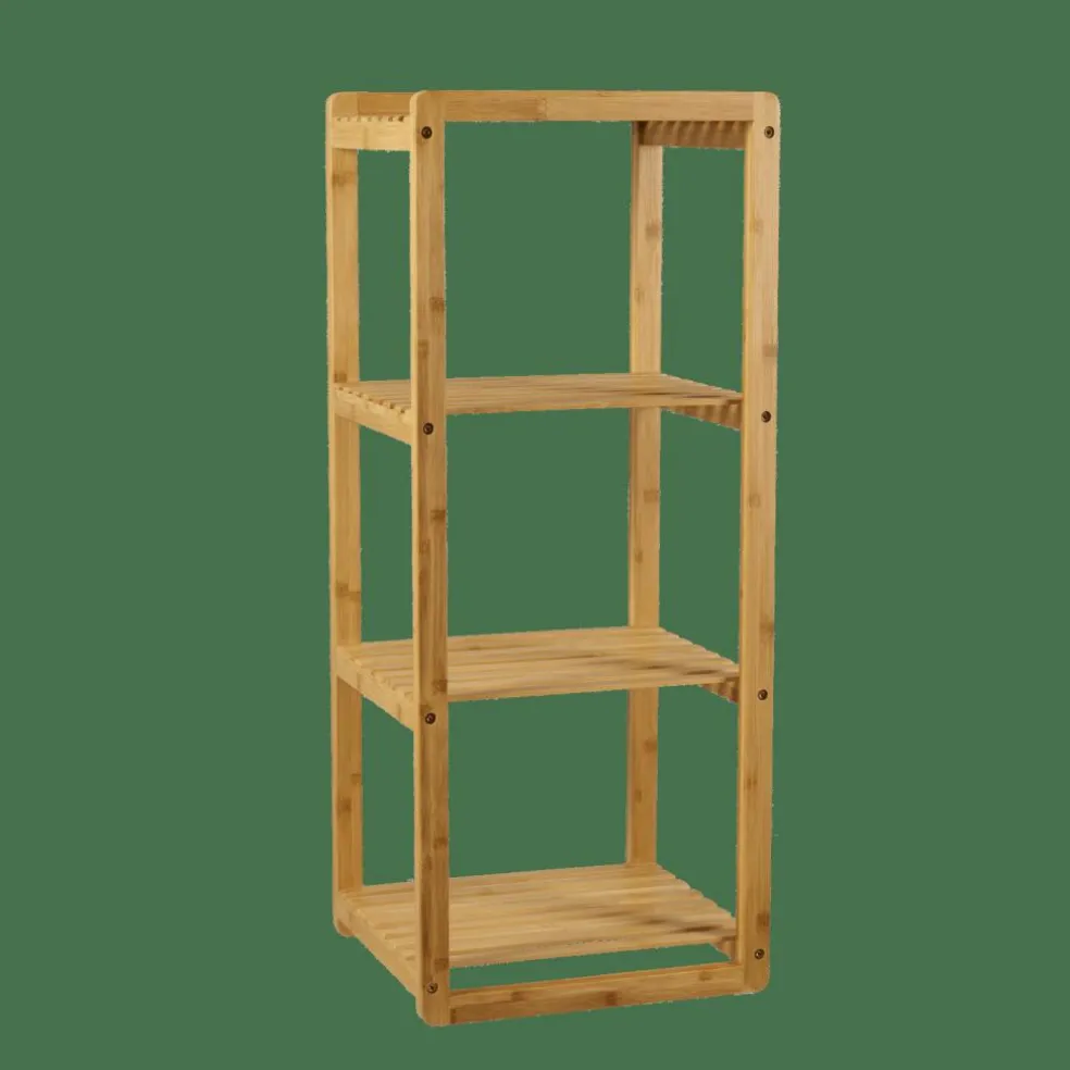 HELGE Étagère 3 Tiroirs Naturel