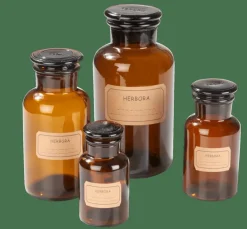 HERBORA Pot à Provisions 25 CL Brun