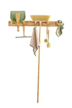 JASMIN Pelle Et Balayette Vert, Naturel