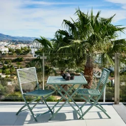 JESSE Ensemble Bistrot Rectangulaire Blanc