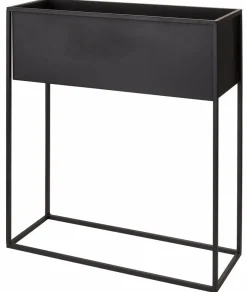 LARGO Pot De Fleurs Noir