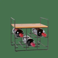 LIZE Porte-bouteilles Noir