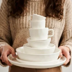 MAREA Assiette Blanc