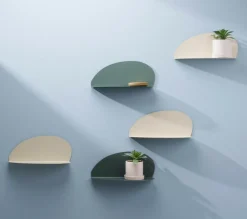 MILLY Tablette Murale Vert