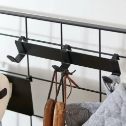 MODULAR Portemanteau Avec 3 Crochets Noir