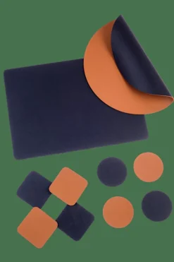 NAPPA Set De Table Noir, Brun