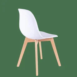 NEW MATS Chaise De Salle à Manger Blanc