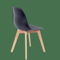 NEW MATS Chaise De Salle à Manger Noir