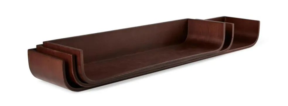 NOMA Étagère à Suspendre S/3 Brun