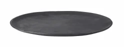 OVALS Plat De Présentation Noir