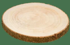 PAULO Plat En Bois Brun