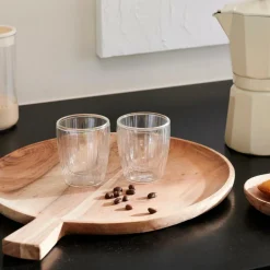 PAUSA Verre Double Paroi Set De 2 12,5 CL Transparent