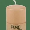 PURE Bougie Cylindrique Beige