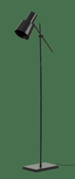 RAMON Lampadaire Noir Mat