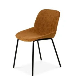 REMI Chaise De Salle à Manger Brun