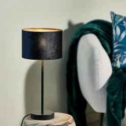 SILKE Abat-jour Noir