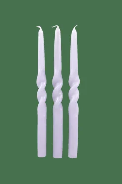 SPIRAL Bougie S/3 Mauve