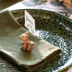 SQUIRREL Décoration Doré