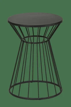 STRAPES Table D'appoint Noir