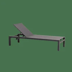 SYDNEY Chaise Longue Noir