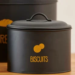 VIRA Boîte Pour Biscuits Noir