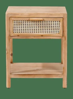 WEBSTER Table De Chevet Naturel