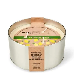 WOOD Recharge Bougie De Jardin